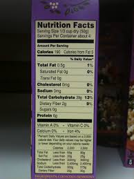 Check spelling or type a new query. Couscous Nutrition Facts Dry