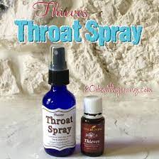 Essential Healthy Living Homemade Diy Thieves Throat Spray