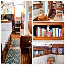 Windtraveler Our Boat Interior A Photo Tour Boat Interior Design Sailboat Interior Boat Interior