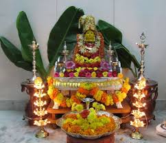 Pooja Room Decoration Ideas For Varalakshmi Pooja Room Varalakshmi Pooja Decoration Decoration Ideas For Varalakshmi Vratham Pooja Rooms Goddess Decor Decor