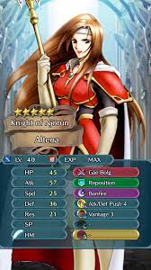 Mind that black mages have high resistance to all kinds of magic and that you can pray. Altena Knight Of Njorun Theorycraft Fireemblemheroes