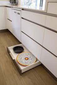 Kickboard Drawers Provide The Perfect Storage For Platters And Baking Trays Small Modern Kitchen Www Kitchen Cabinets Kickboard Ikea Kitchen Kitchen Design