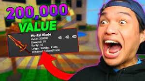 Mm2values is the most used murder mystery 2 value site created by @mfdubs and managed despite what you all think, the values were updated on october 23rd. Mortal Blade Is Worth 200 000 Seers On Value List Murder Mystery 2 Youtube