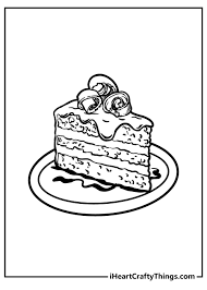 Free birthday cake coloring page printable. 8ob1zmk3qfamqm