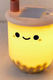 Smoko Uo Exclusive Boba Tea Light Kawaii Room Gamer Room Decor Boba Tea