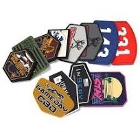 Bulk Custom Logo Patches 2D 3D PVC Soft Rubber Label For ...