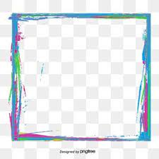 Vector Color Inkjet Border Border Picture Material Aquarene Color Png Transparent Clipart Image And Psd File For Free Download Color Splash Graphic Design Background Templates Text Borders
