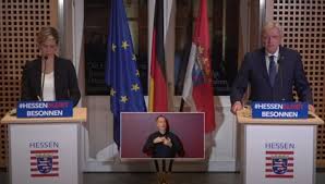Eine erste einigung gibt es offenbar. Ministerprasident Bouffier Zur Bund Lander Konferenz Am 25 November 2020 Informationsportal Hessen