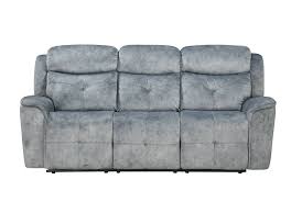 Gray settee bench adds a stylish statement to your decor. Mariana Motion Sofa In Silver Gray Fabric Finish By Acme 55030