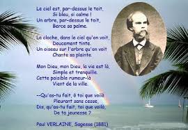 Paul Verlaine Le Ciel Est Par Dessus Le Toit Poeme Verlaine Verlaine Ciel