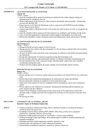 Use the same font and spacing throughout the pro tip: Mechanical Site Engineer Resume Samples Velvet Jobs