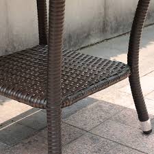 5 out of 5 stars with 1 ratings. Buy Patiorama Outdoor Aluminum Frame Square Glass Top Wicker Coffee Table Espresso Brown Online In Vietnam B071jlv2k2