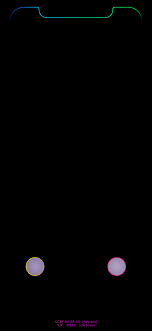 Cool gradient effect wallpaper when waking iphone x lockscreen. Iphone X Amoled Wallpaper Album On Imgur