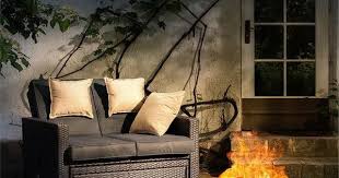 Blumfeldt Mithras Brasero O 75cm Foyer Pare Etincelles Grille Barbecue O 60cm Brasero Decoration Exterieur Foyer