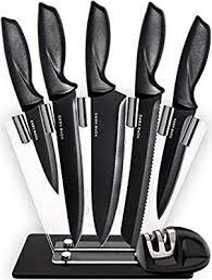 Amazon Com Chef Knife Set Knives Kitchen Set Kitchen Knives Set Kitchen Knife Set With Stand Plu Best Kitchen Knife Set Best Kitchen Knives Kitchen Knives
