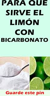 Para Que Sirve El Limon Con Bicarbonato Bicarbonato Con Limon Limon Para Adelgazar Bicarbonato De Sodio
