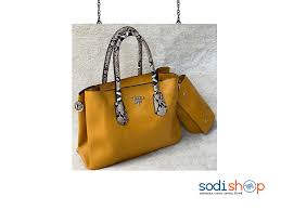 Free shipping on selected items. Prada Sac A Main Jaune Pochette Pour Femme Au0059 Sodishop