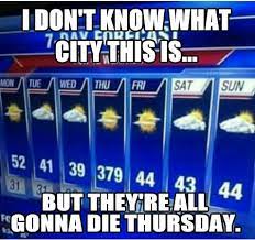 Try share weather and discover a new, entertaining way to know the daily forecast and share it with your friends. U Dennyitlo Weather Forecast Fails Know Your Meme