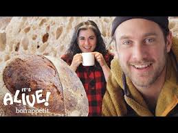 Brad And Claire Make Sourdough Bread It S Alive Bon Appetit Youtube Appetit Bon Appetit Recette