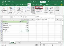 Can't remove filter in excel? How To Remove The Filter In Excel Javatpoint