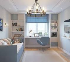 Children S Room Home Decoration Small Room Wall Painting Home Design Little Girls Diy Home Stor In 2020 Guest Bedroom Office Small Room Design Guest Room Office