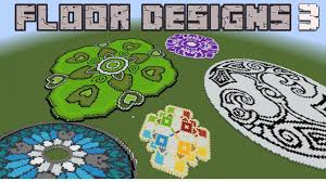 In combination with plotz, you can make domes, cylinders, ovals, toruses and so much more! Minecraft 5 Giant Floor Designs Pt 3 Circular Floors Youtube
