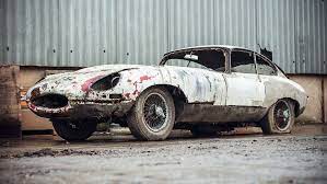 Rusting Jaguar E Type Abandoned For 20 Years Could Sell For 50 000 Plus Fox News Jaguar E Type Jaguar Type Jaguar E