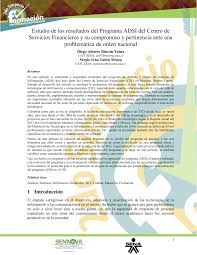 Proyecto formativo actividad de ap1. Pdf Estudio De Los Resultados Del Programa Adsi Del Centro De Servicios Financieros Y Su Compromiso Y Pertinencia Ante Una Problematica De Orden Nacional