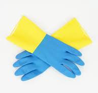 Neoprene-coated Latex Gloves