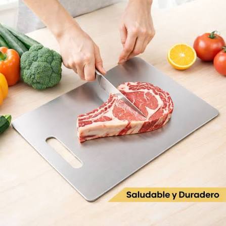 Set X3 Tabla De Picar Para Cocina En Acero Inoxidable 304 TECNOHOGAR JS | Falabella Colombia