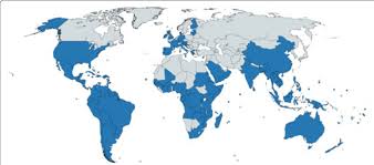 Distribution Of Aedes Mosquitos Created With Mapchart Net