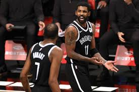 The brooklyn nets are an american professional basketball team based in the new york city borough of brooklyn. Brooklyn Nets Lineup Update Kyrie Irving Questionable Kevin Durant Probable Sunday Vs Thunder Draftkings Nation