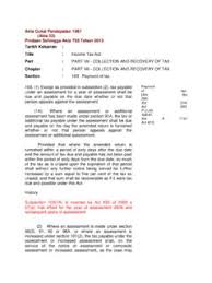 Consular employees (as defined in the diplomatic and. Akta Cukai Pendapatan 1967 Akta 53 Pindaan Sehingga Pendapatan Pdf4pro
