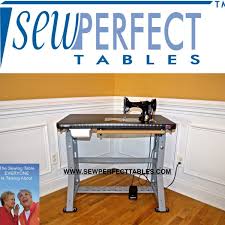 Singer 221 Sewing Table By Sew Perfect Tables In 2020 Sewing Table Sewing Table