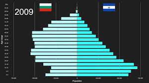 Bulgaria Vs El Salvador Population Pyramid 1950 To 2100 Youtube
