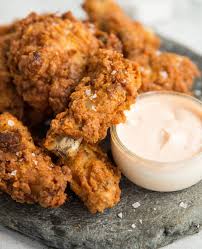 Combine salt and pepper with 1 c of flour to make bowl 4. Buttermilk Fried Chicken Don T Go Bacon My Heart