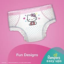 My initial impressions of the product are that it . Pampers Easy Ups Training Underwear Girls 3t 4t Size 5 72 Count