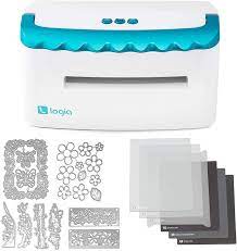 When you design your greeting cards, you have control over the look who says you can't use unconventional paper sources for cardmaking? Buy Logia A5 Electronic Die Cutting Machine Professional Die Cutter Embosser Starter Kit For Scrapbooking Crafting Card Making Fast Quiet Easy Operation Overload Protection Accessories Pack