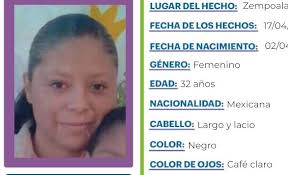 Se busca a Ofelia Santos Arroyo; se extravió en Zempoala