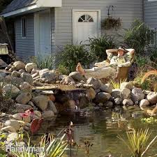 We hired a local guy to redo the pond. How To Build A Pond And Waterfall In The Backyard Diy