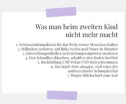 Pragmamatismus Sieben Dinge Die Man Beim Zweiten Kind Nicht Mehr