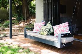 Here is a fast cheap inexpensive way to make a canopy for your outdoor swing using a flannel backed vinyl tablecloth from walmart for under four bucks and. 12 Free Porch Swing Plans To Build At Home