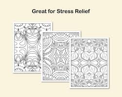 You'll find them listed under categories of characters, flowers and vegetation, geometric. Abstract Colouring Book For Adults And Teens Printable Coloring Pages Geometric Mandala Colouring Prints Adult Stress Relief Colouring Art Collectibles Color