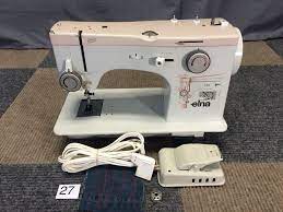 Elna Sp 33c Heavyduty Multi Stitch Cabinet Sewing Machine Serviced Works Perfect Sewing Machine Sewing Machine Service Machine Service