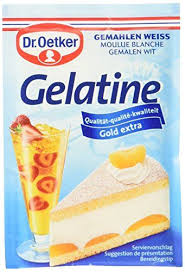 Dr Oetker Gelatine Weiss Gemahlen 11er Pack 11 X 3 X 9 G Backzutaten Sahnetorte Lebensmittel Essen