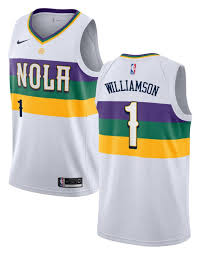 Following two city edition uniform leaks yesterday from the dallas mavericks and brooklyn nets and earlier leaks from the los angeles lakers and the entire classic edition collection; Zion Williamson Nola White City Edition Jersey By Nike Zion Williamson Jerseys