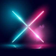 Cyan And Pink Neon Lighting Effect Vector Stock Vector Affiliate Neon Pink Cyan Lighting Ad Pink Neon Lights Neon Lighting Neon