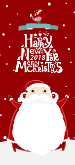 Santa claus wallpaper (47+ best santa. Red Santa èƒŒæ™¯å¡é€šè–èª•ç´ æ 1125x2436 Wallpaper Teahub Io