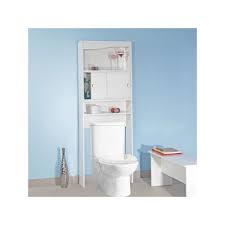 Meuble dessus de wc aztec. Marque Generique Meuble Wc Bois Avec 2 Portes Coulissantes Et 2 Niches Longueur 64 3cm Banio Blanc Colonne De Salle De Bain Rue Du Commerce