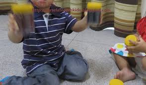 瑜玲育儿经 elaine teh sensory play bottle beans sensory play sensory play